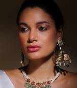 Gul-e-raana drop earring