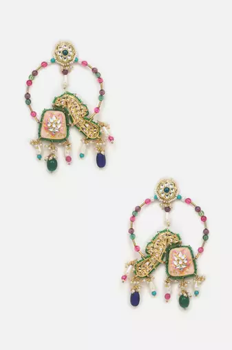 Gul-e-raana drop earring