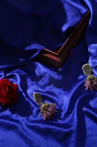 Gul-e-rukhsaar jhumka earring