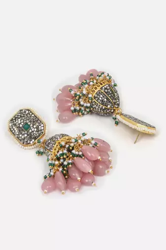 Gul-e-rukhsaar jhumka earring