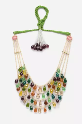 Tarragon string necklace