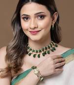 Lincoln necklace with earring jewellery set