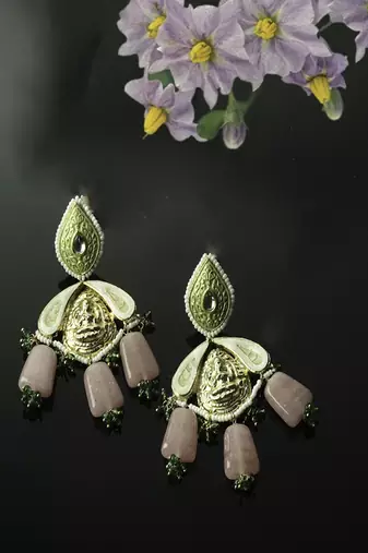 Sherbet drop earring
