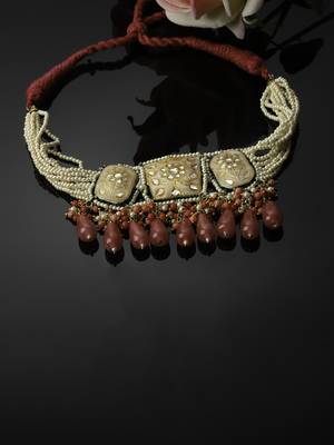 Shell chokar necklace 2