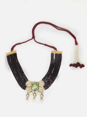 Heliotrope haar necklace 4