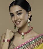 Gulabi chokar necklace