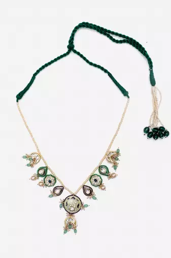 Pesto haar necklace