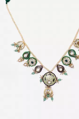Pesto haar necklace
