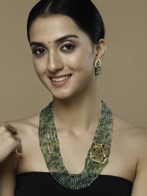 Honeysuckle necklace with earring jewellery set 1