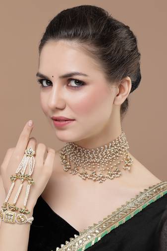 Pine chokar necklace