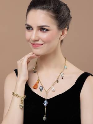 Flame haar necklace 1