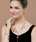 Flame haar necklace