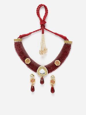 Merlot necklace with earring jewellery set 3