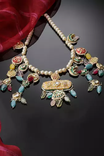 Blossom haar necklace