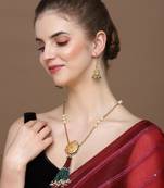 Cherry crimson haar necklace