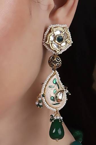 Tezabi drop earring