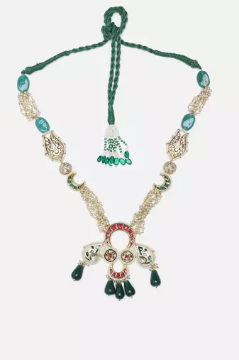 Laal haar necklace