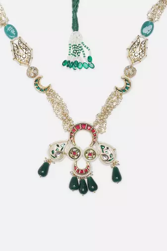 Laal haar necklace