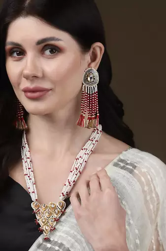 Kharbuza haar necklace