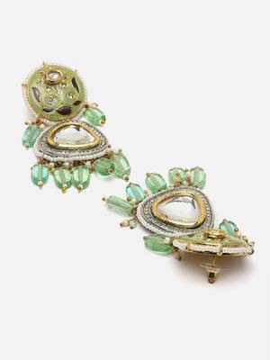 Broccoli drop earring 4