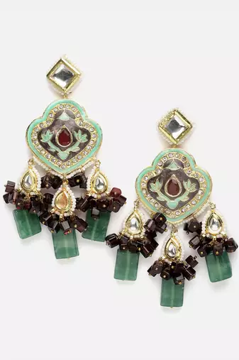 Neel ghar drop earring