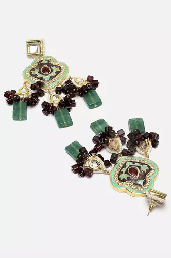 Neel ghar drop earring