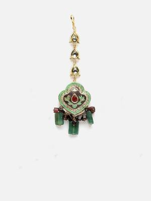 Neela panja maang tikka hair jewellery 3