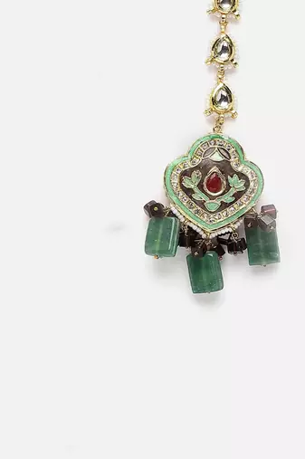 Neela panja maang tikka hair jewellery