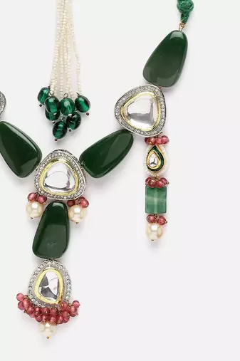 Jade haar necklace
