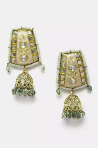 Hue jhumka earring