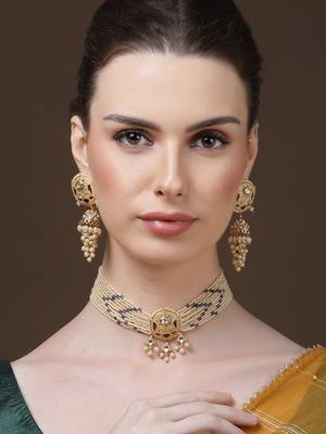 Iced jhumka earring 1