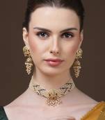 Iced jhumka earring