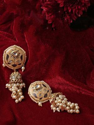 Iced jhumka earring 2