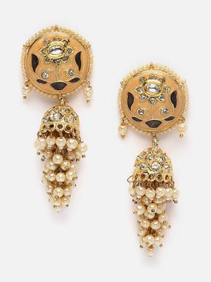 Iced jhumka earring 3