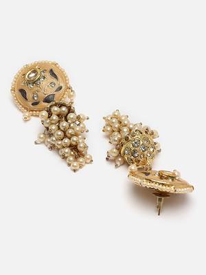 Iced jhumka earring 4