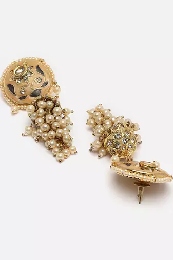 Iced jhumka earring