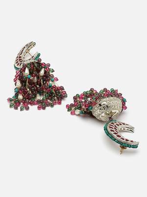 Gul-e-surkh jhumka earring 4