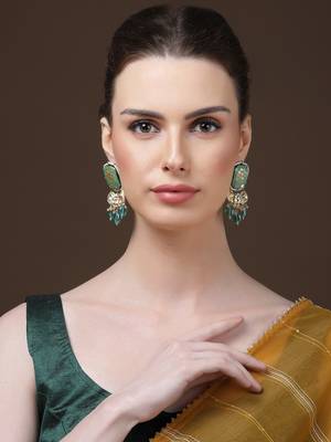 Neela phirki drop earring 1
