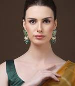 Neela phirki drop earring
