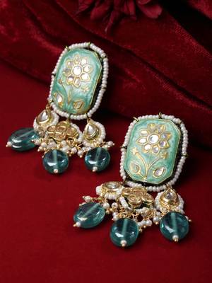 Neela phirki drop earring 2