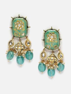 Neela phirki drop earring 3