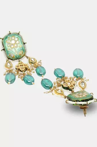 Neela phirki drop earring