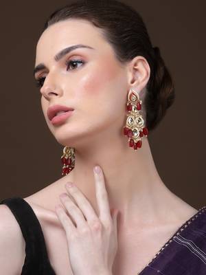Aabshaar aag drop earring 1
