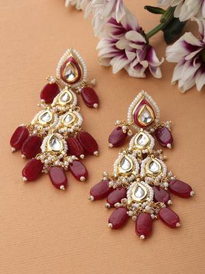 Aabshaar aag drop earring 2
