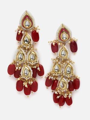 Aabshaar aag drop earring 3