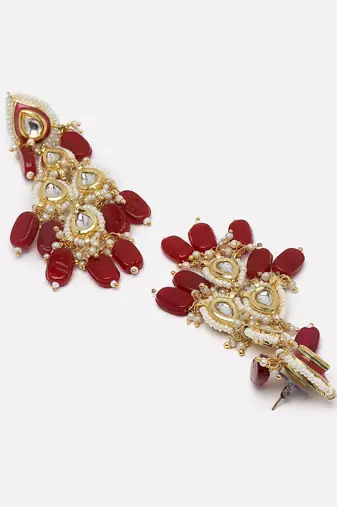 Aabshaar aag drop earring