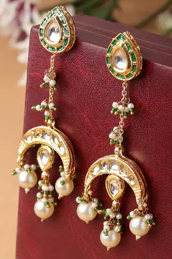Saaz drop earring