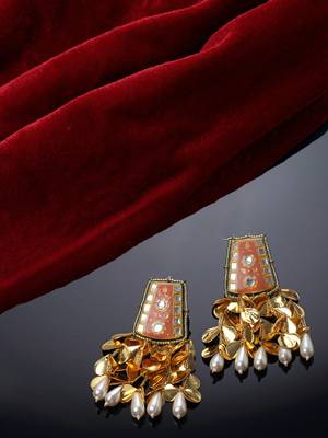 Fire drop earring 2