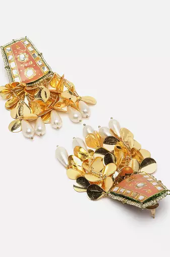 Fire drop earring