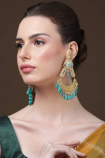 Saat drop earring
